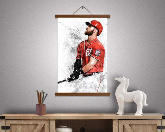 Bryce Harper Hanging Frame Wall Art