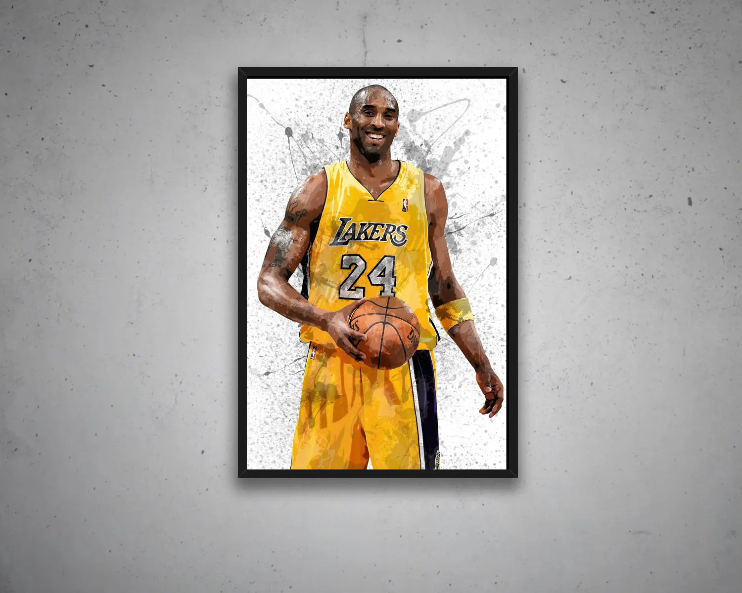 kobe bryant Canvas Wall Art 