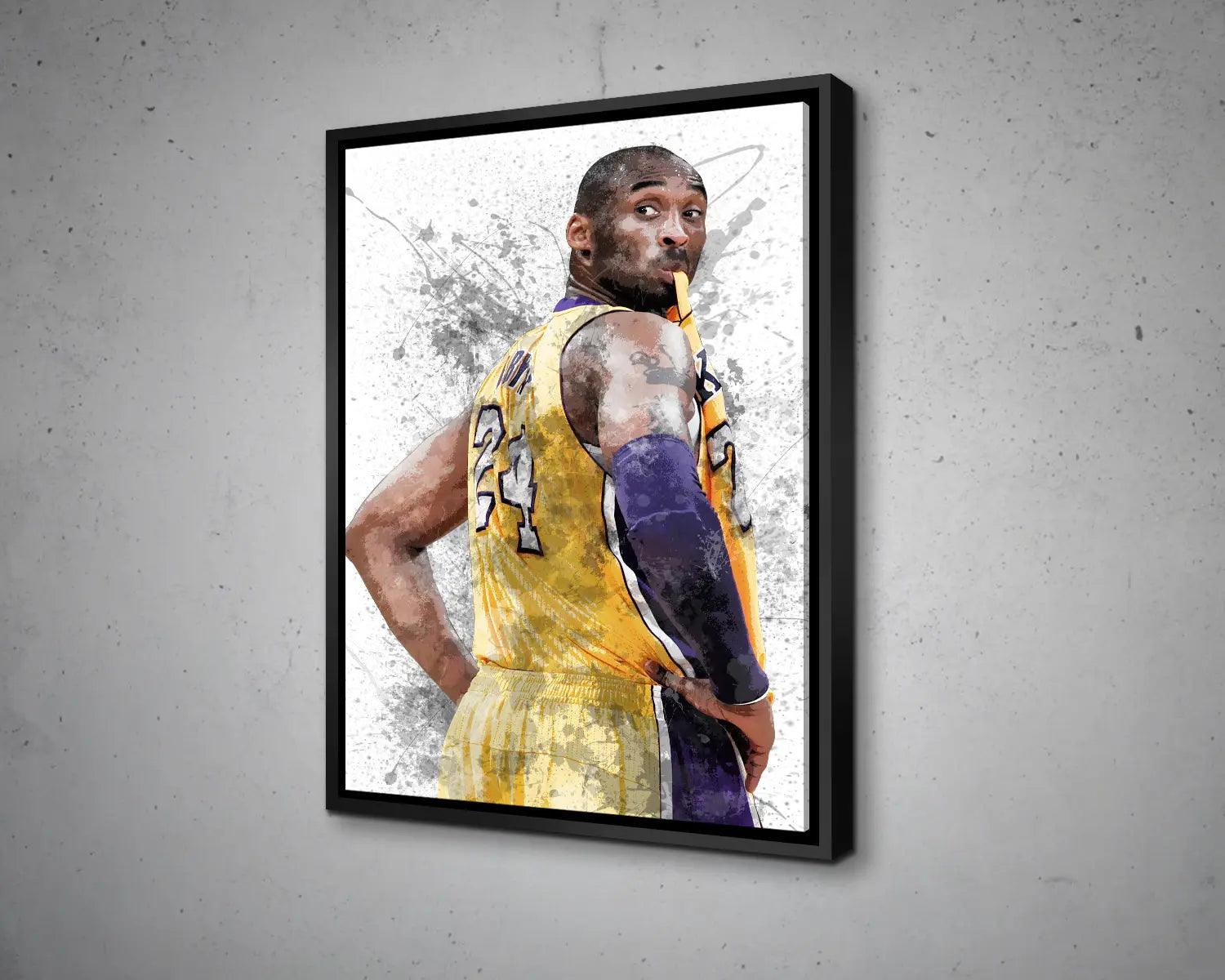 kobe bryant Canvas Wall Art 