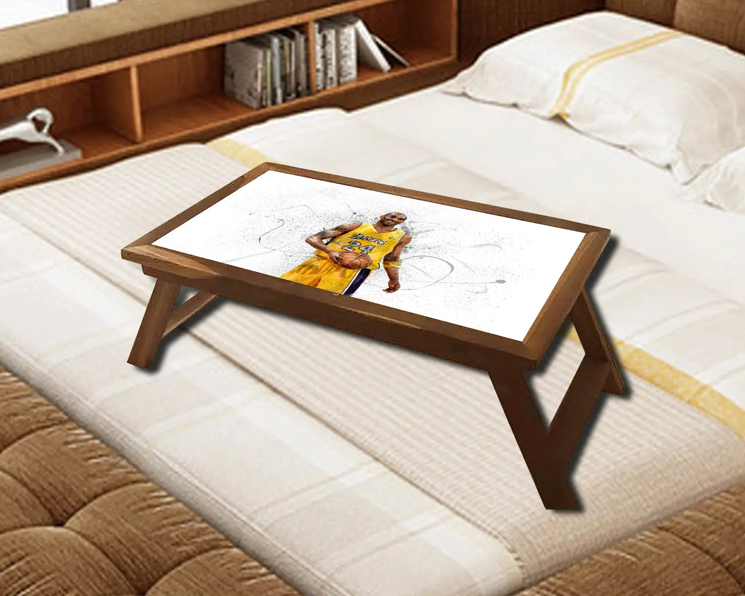 kobe bryant Splash Effect Coffee and Laptop Table 