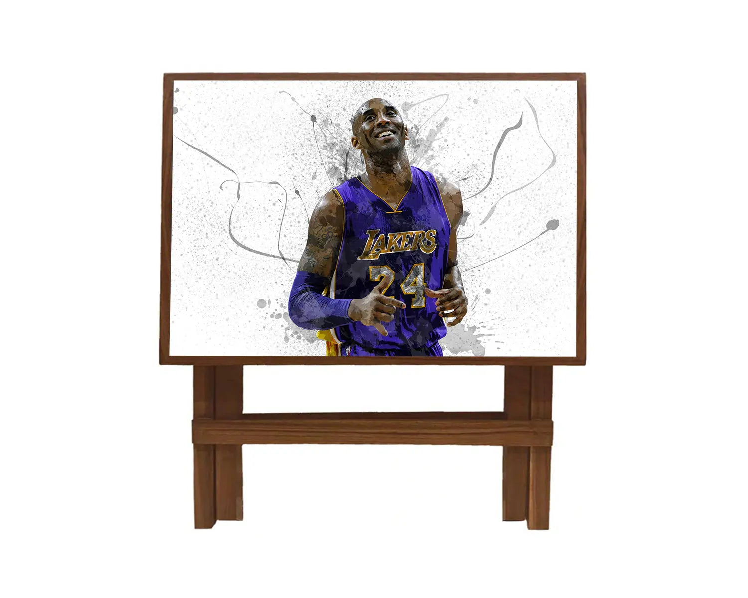 kobe bryant Splash Effect Coffee and Laptop Table 