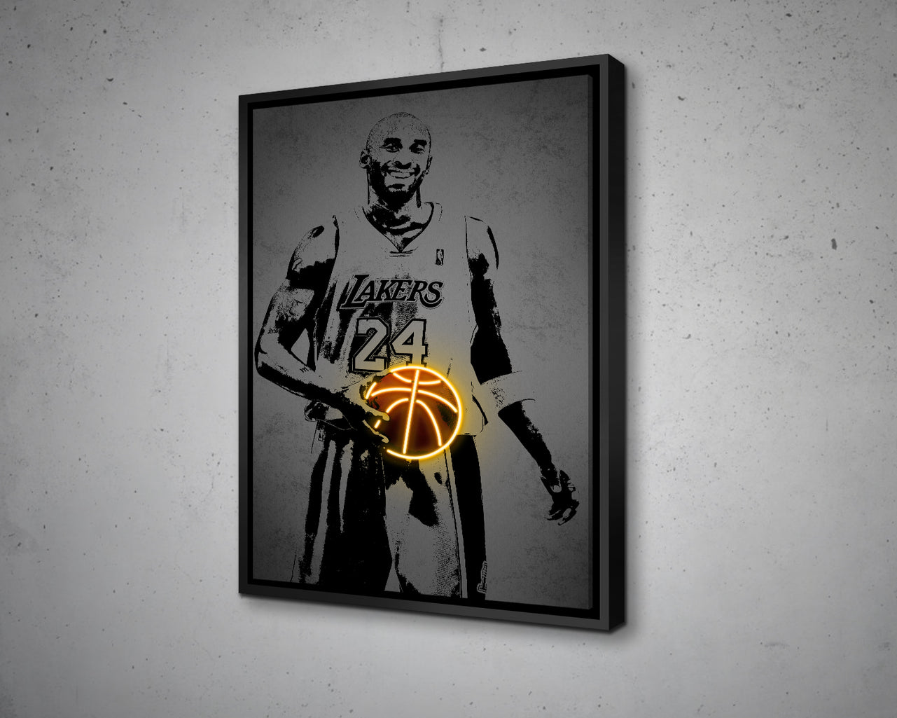 Kobe Bryant Canvas Wall Art
