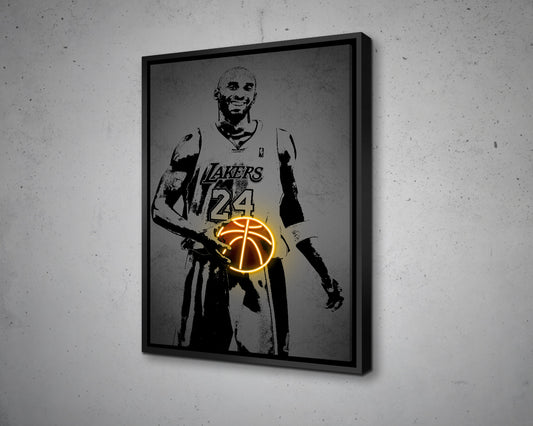 Kobe Bryant Canvas Wall Art 