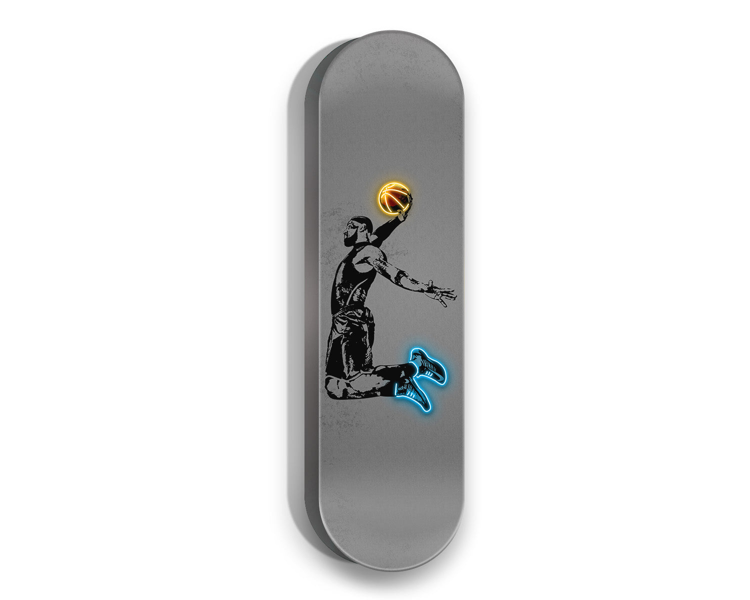 Lebron James Acrylic Skateboard Wall Art 
